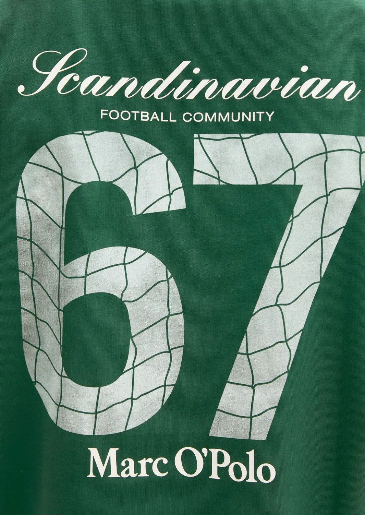 MOP Club '67 Football T-Shirt, Heavy Jersey, Oversize mit großem Rückenprint