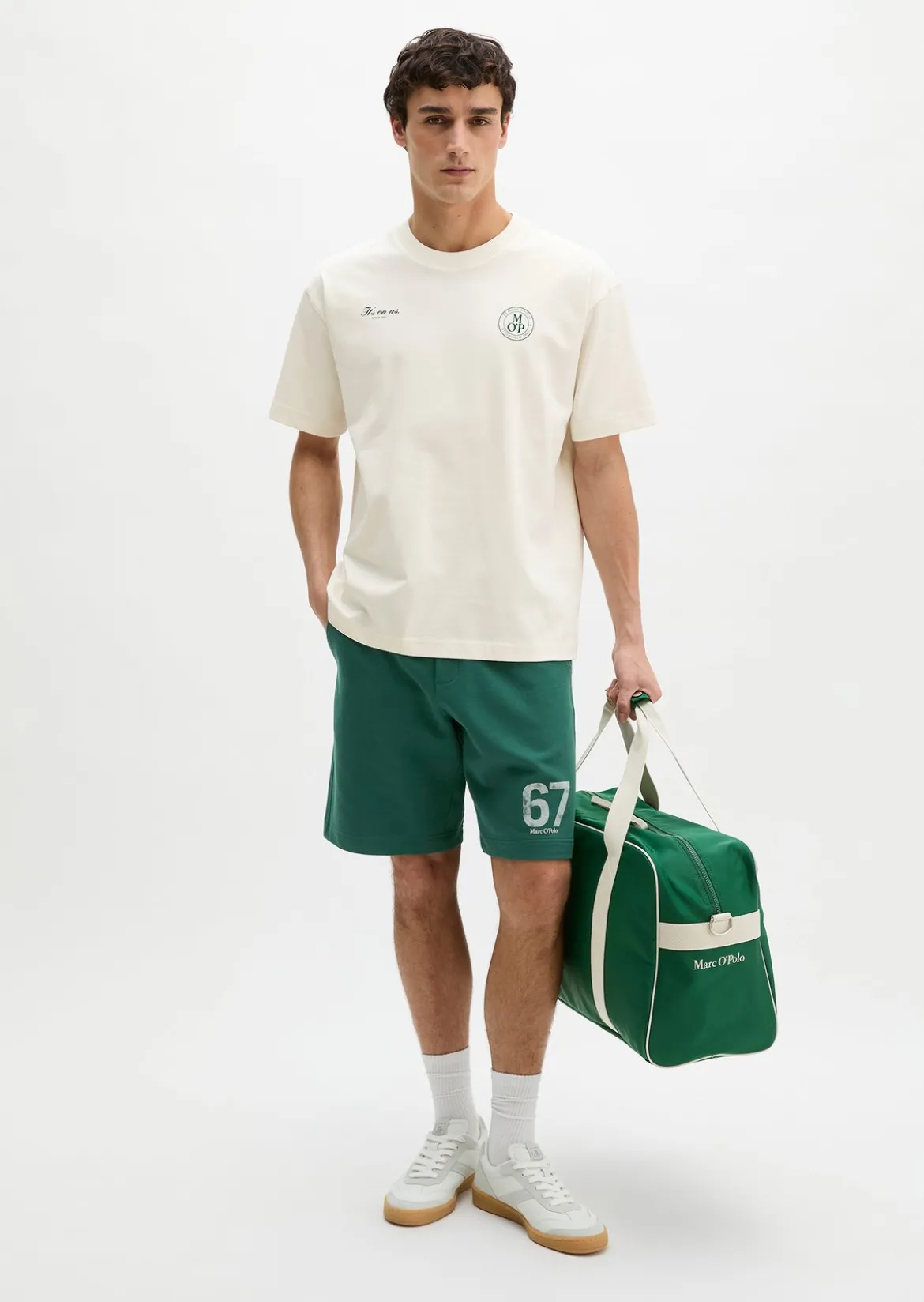 MOP Club '67 Football T-Shirt, Heavy Jersey, Oversize mit großem Rückenprint