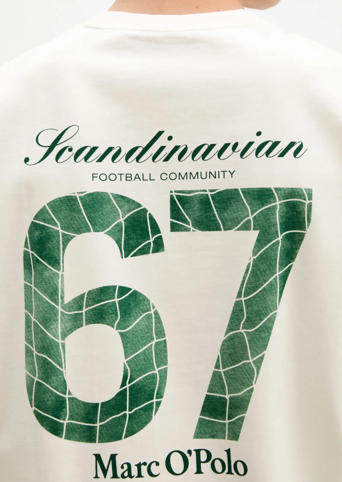 MOP Club '67 Football T-Shirt, Heavy Jersey, Oversize mit großem Rückenprint