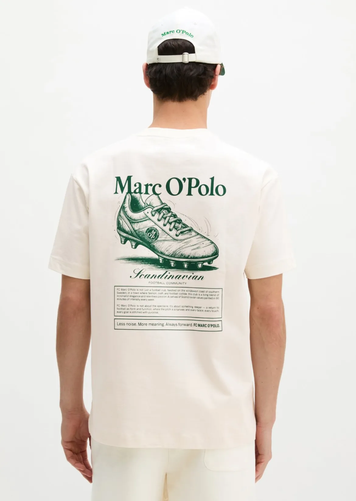 MOP Club '67 Football T-Shirt, Heavy Jersey, Oversize mit rückseitigem Fußball-Motiv