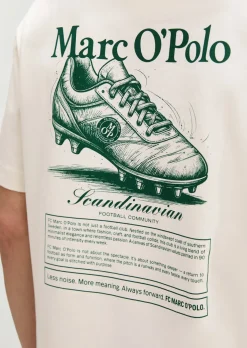 MOP Club '67 Football T-Shirt, Heavy Jersey, Oversize mit rückseitigem Fußball-Motiv