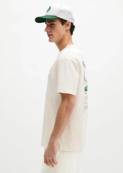 MOP Club '67 Football T-Shirt, Heavy Jersey, Oversize mit rückseitigem Fußball-Motiv