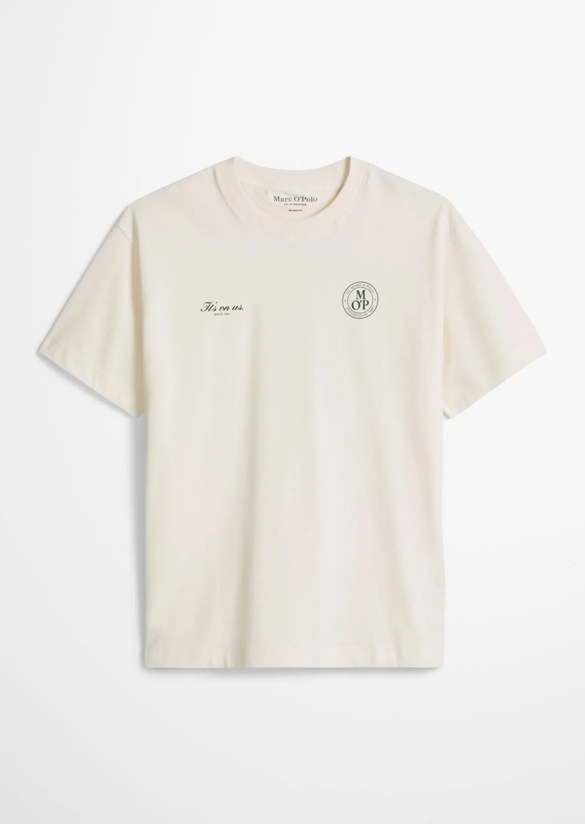 MOP Club '67 Football T-Shirt, Heavy Jersey, Oversize mit rückseitigem Fußball-Motiv