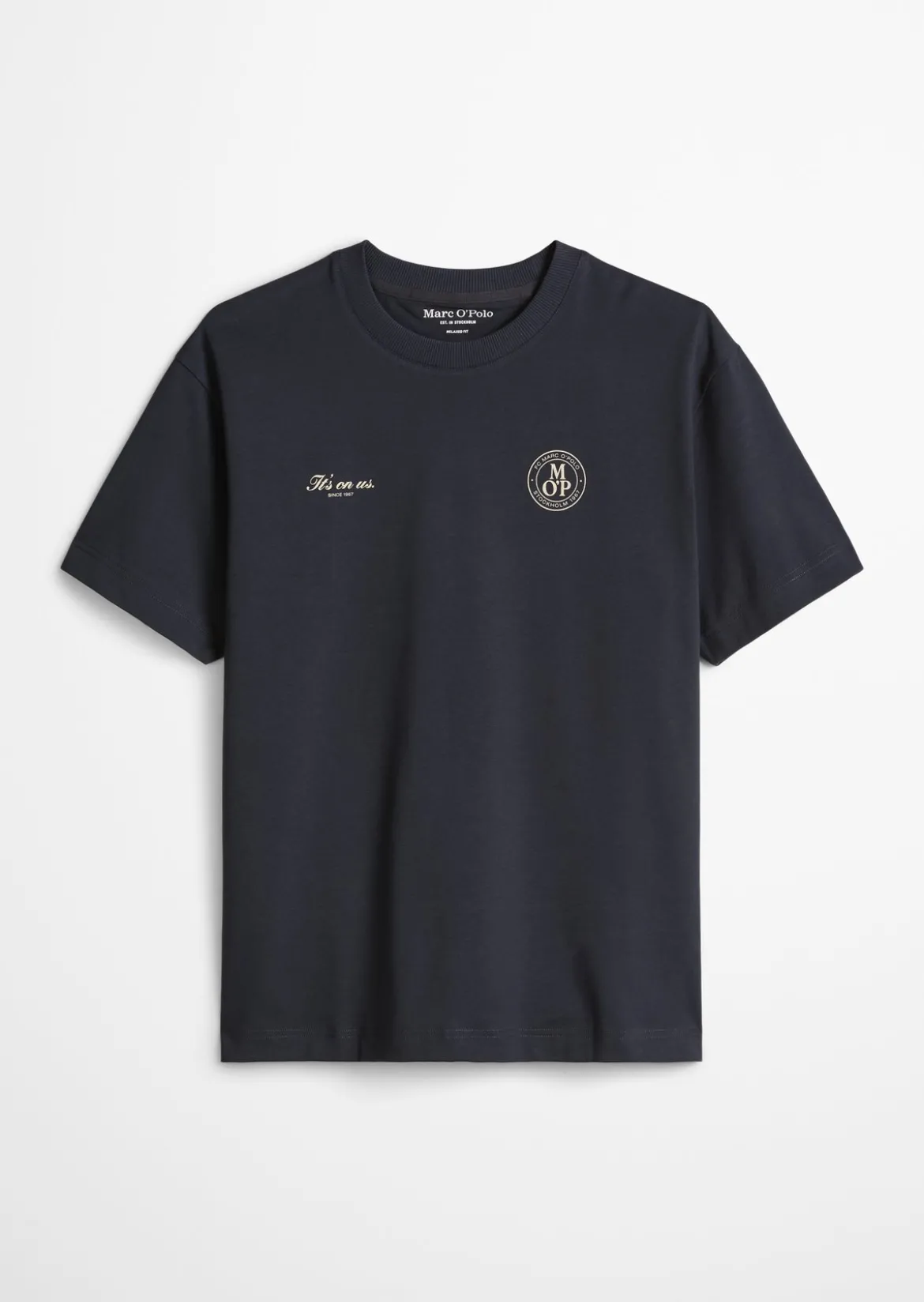 MOP Club '67 Football T-Shirt, Heavy Jersey, Oversize mit rückseitigem Fußball-Motiv