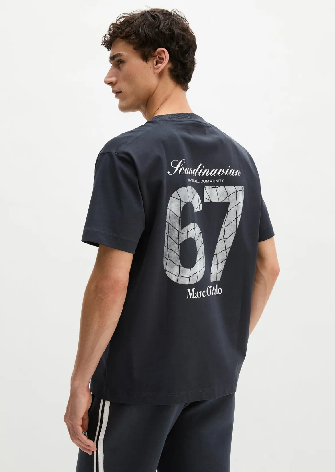 MOP Club '67 Football T-Shirt, Heavy Jersey, Oversize mit großem Rückenprint