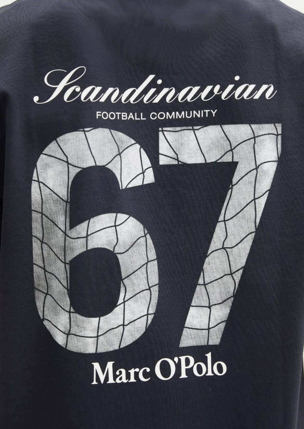 MOP Club '67 Football T-Shirt, Heavy Jersey, Oversize mit großem Rückenprint