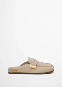 Mule Model Floria aus Veloursleder