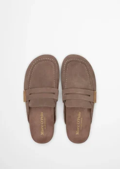 Mule Model Floria aus Veloursleder