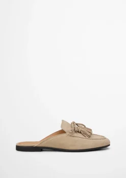 Mule Model Safina mit Schleife und Quasten