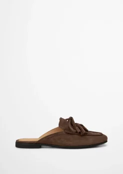 Mule Model Safina mit Schleife und Quasten