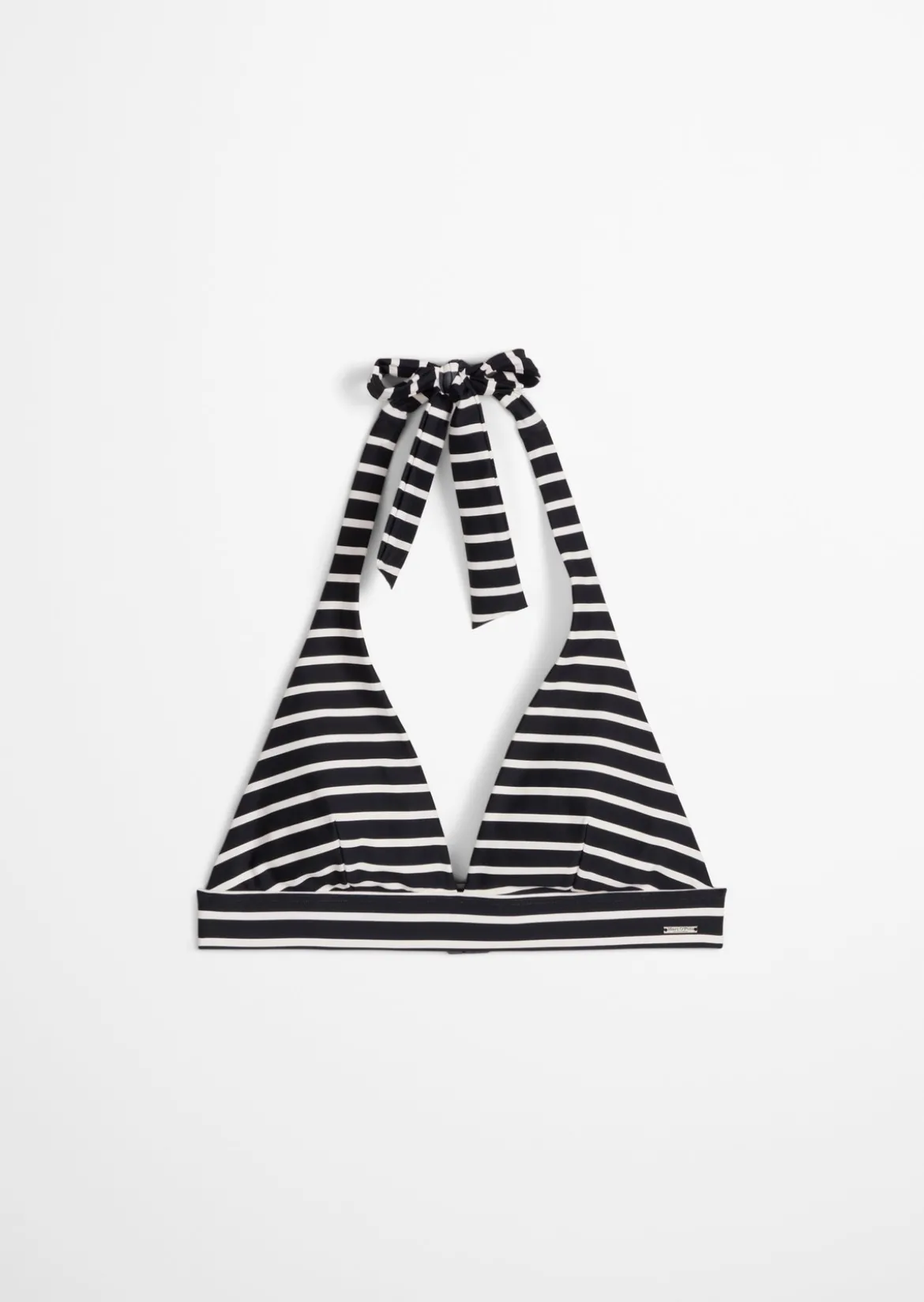 Neckholder-Bikini-Top aus recyceltem Material
