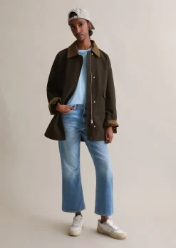 Outdoor-Barnjacket relaxed aus Cotton-Nylon-Mix