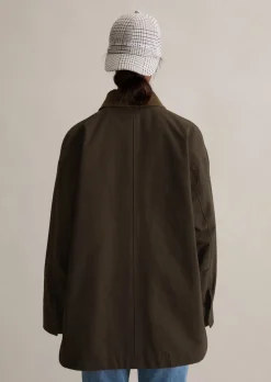 Outdoor-Barnjacket relaxed aus Cotton-Nylon-Mix