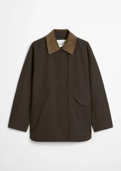 Outdoor-Barnjacket relaxed aus Cotton-Nylon-Mix