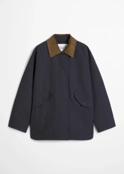 Outdoor-Barnjacket relaxed aus Cotton-Nylon-Mix
