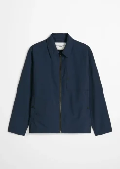 Outdoor-Jacke regular aus wasserabweisendem Recycling-Material
