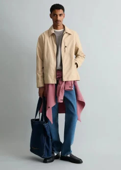 Outdoor-Jacke regular aus wasserabweisendem Recycling-Material