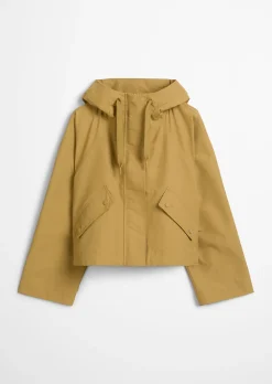 Outdoor-Jacke relaxed aus Cotton-Nylon
