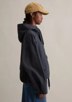Outdoor-Jacke relaxed aus Cotton-Nylon