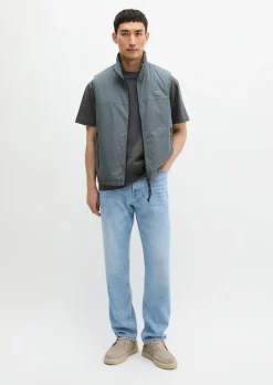 Outdoor-Weste regular aus recyceltem Polyester