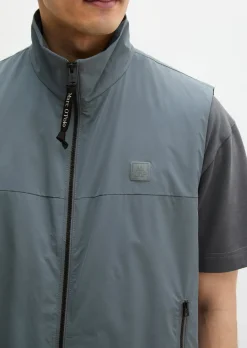 Outdoor-Weste regular aus recyceltem Polyester