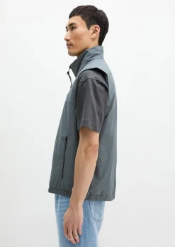 Outdoor-Weste regular aus recyceltem Polyester