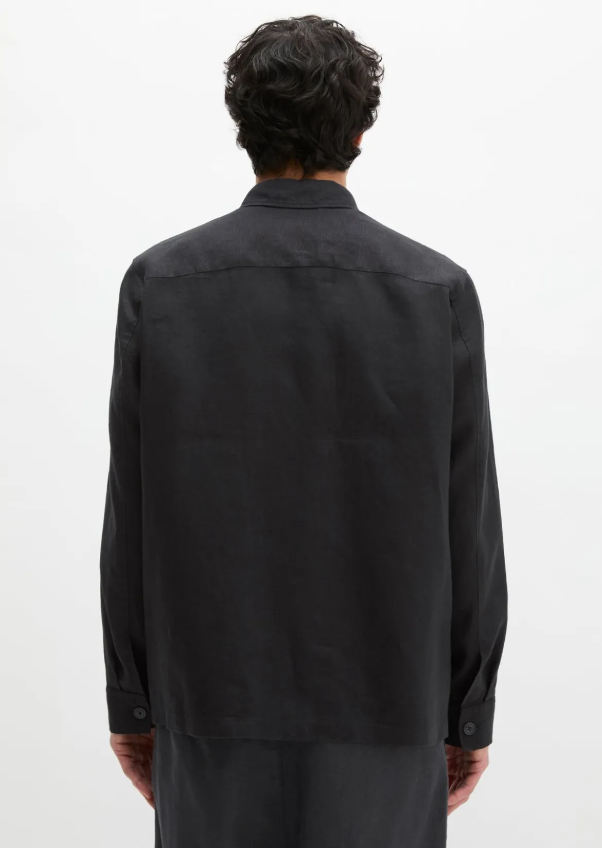 Overshirt aus reinem Leinen