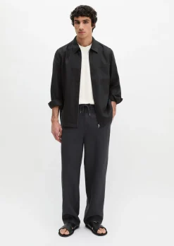 Overshirt aus reinem Leinen