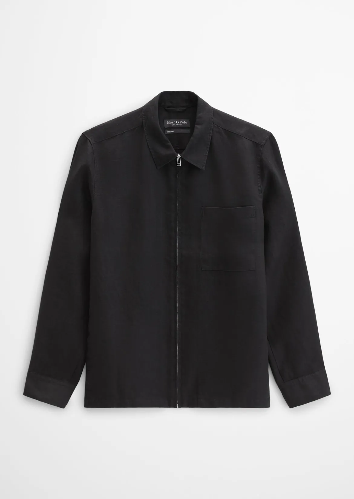 Overshirt aus reinem Leinen