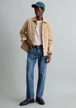 Overshirt aus robustem Bio-Baumwoll-Mix