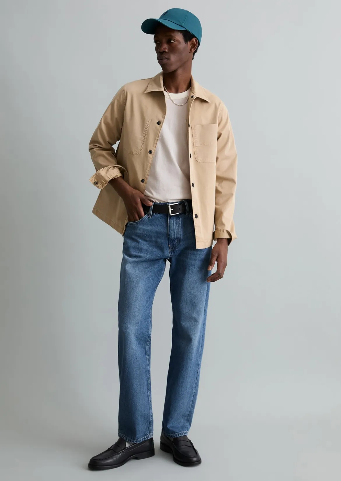 Overshirt aus robustem Bio-Baumwoll-Mix