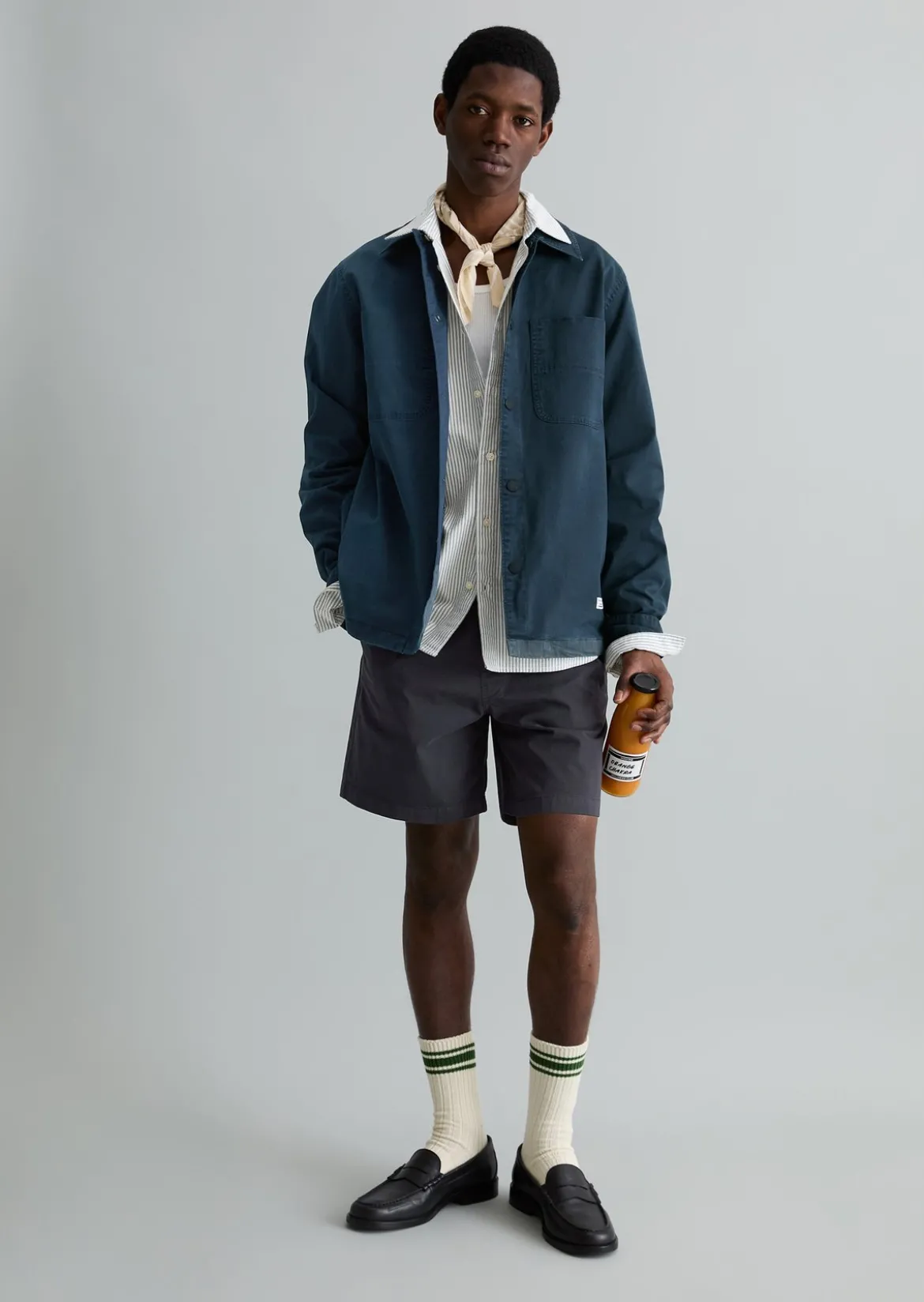 Overshirt aus robustem Bio-Baumwoll-Mix