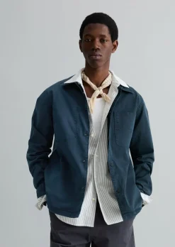 Overshirt aus robustem Bio-Baumwoll-Mix