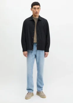 Overshirt aus sommerlichem Woll-Mix