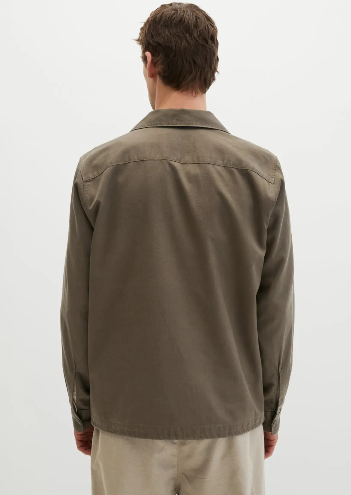 Overshirt aus TENCEL™ Lyocell -Leinen-Mix