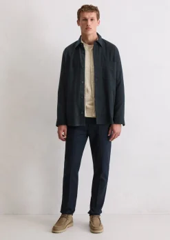 Overshirt aus weichem Bio-Baumwoll-Lyocell-Mix