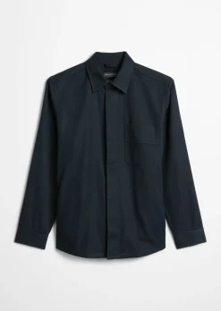 Overshirt aus weichem Bio-Baumwoll-Lyocell-Mix