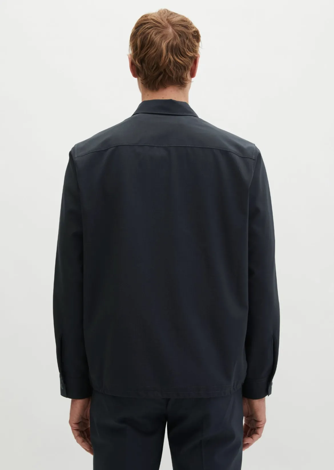 Overshirt DFB Travel Collection aus dehnbarem Tech Wool Blend