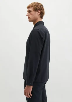 Overshirt DFB Travel Collection aus dehnbarem Tech Wool Blend