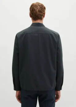 Overshirt Travel Collection aus dehnbarem Tech Wool Blend