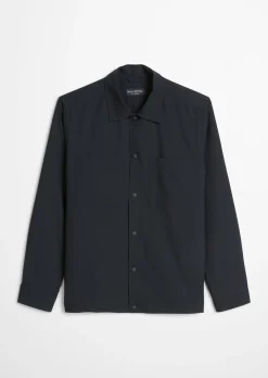 Overshirt Travel Collection aus dehnbarem Tech Wool Blend