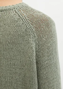 Oversize-Pullover aus Bändchengarn