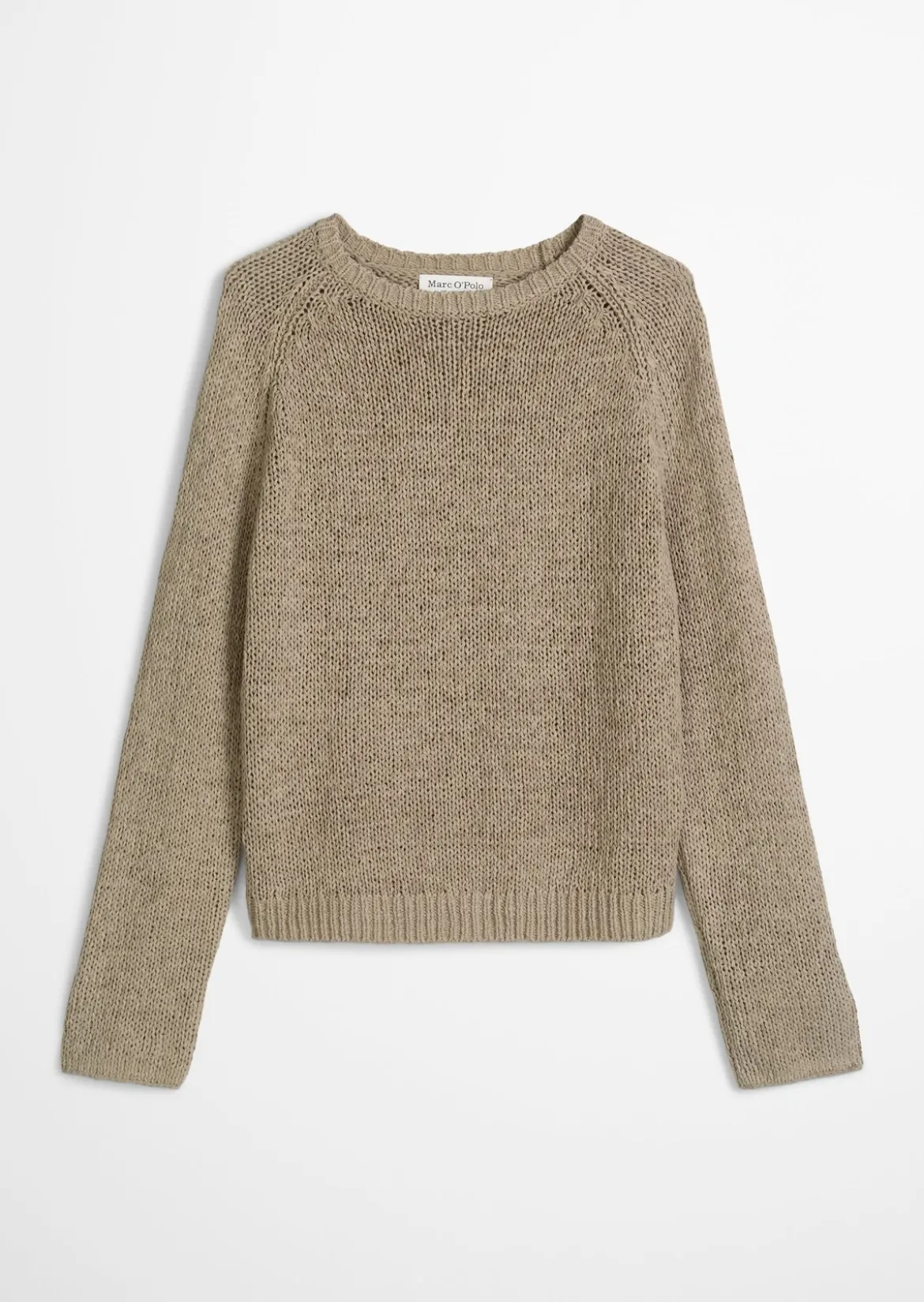 Oversize-Pullover aus Bändchengarn