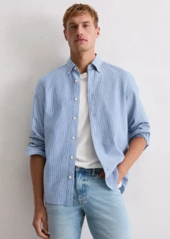 Oxford-Hemd regular mit Button-Down-Kragen
