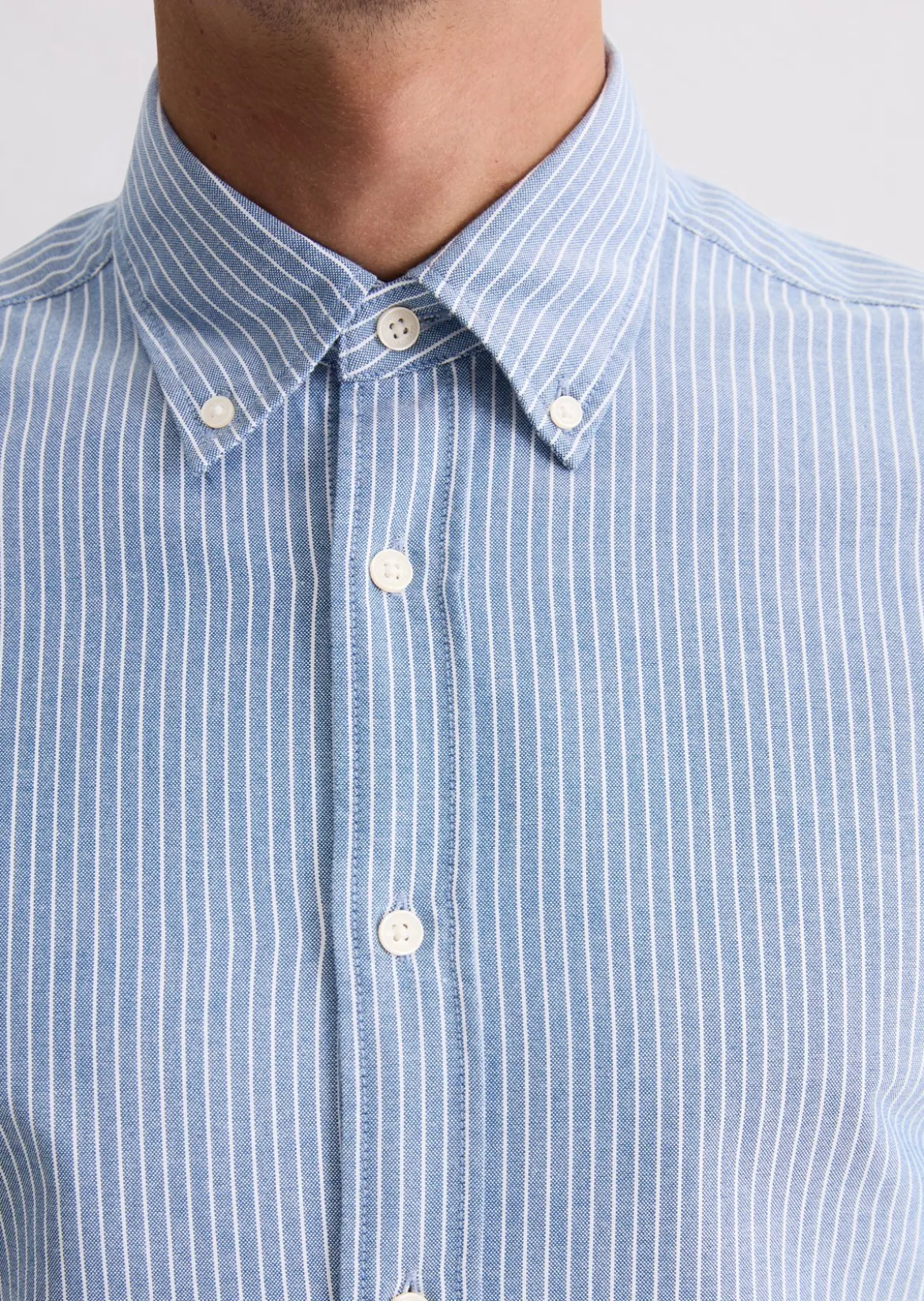 Oxford-Hemd regular mit Button-Down-Kragen
