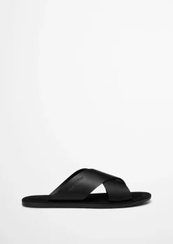 Pantolette Model Lua aus hochwertigem Rindleder