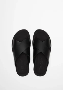 Pantolette Model Lua aus hochwertigem Rindleder