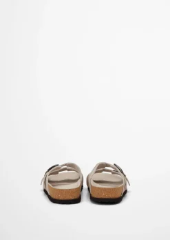 Pantolette Model Quinn aus weichem Veloursleder