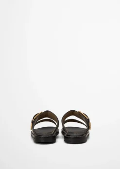 Pantolette Model Stina aus edlem Rindleder