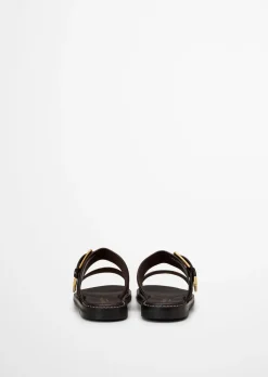 Pantolette Model Stina aus edlem Rindleder
